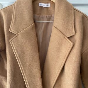 Love & other things camel coat 🤎